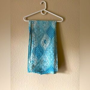 Batik Long sarong for kebaya or skirt blue new